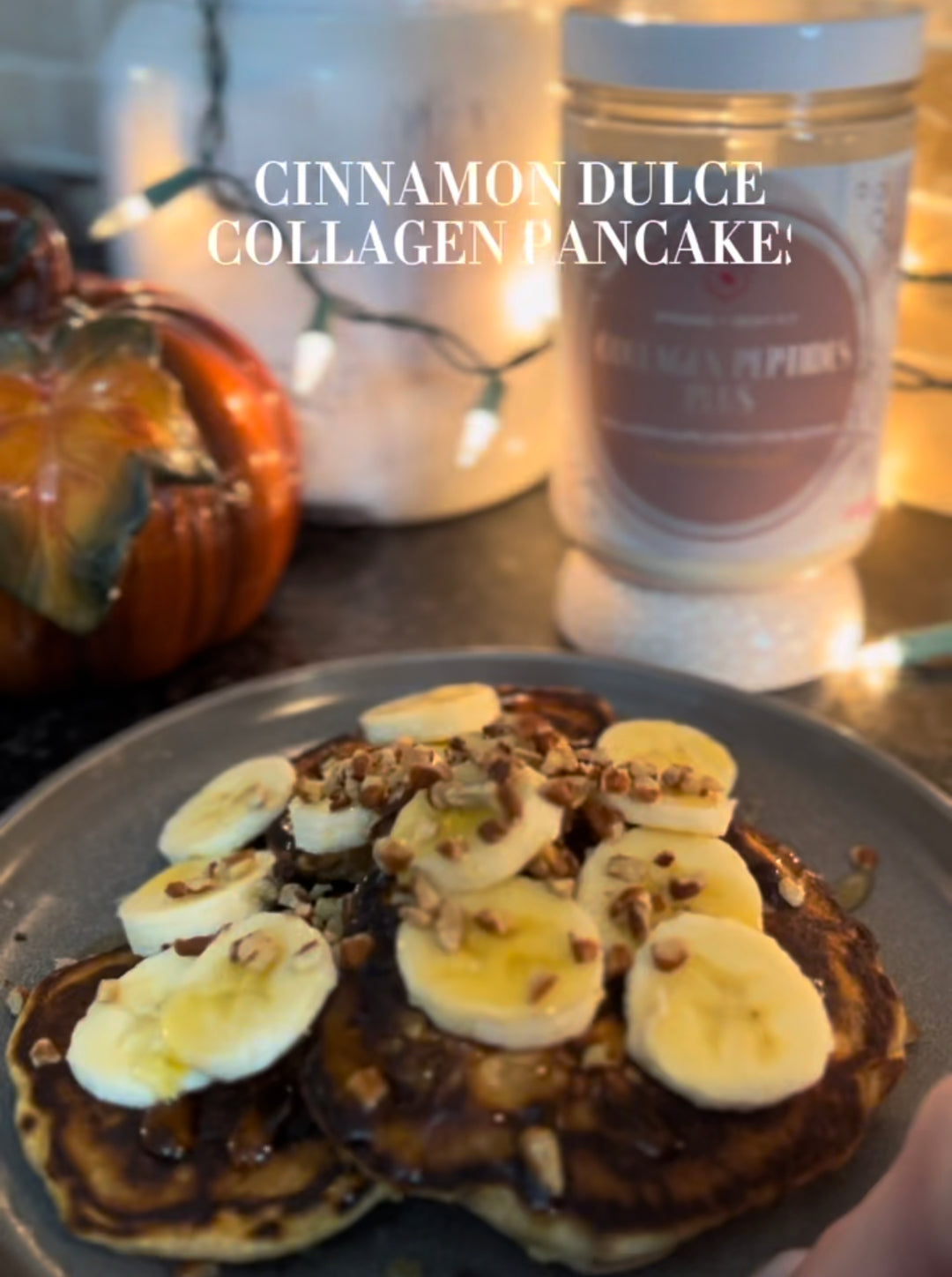 CINNAMON DULCE COLLAGEN PANCAKES