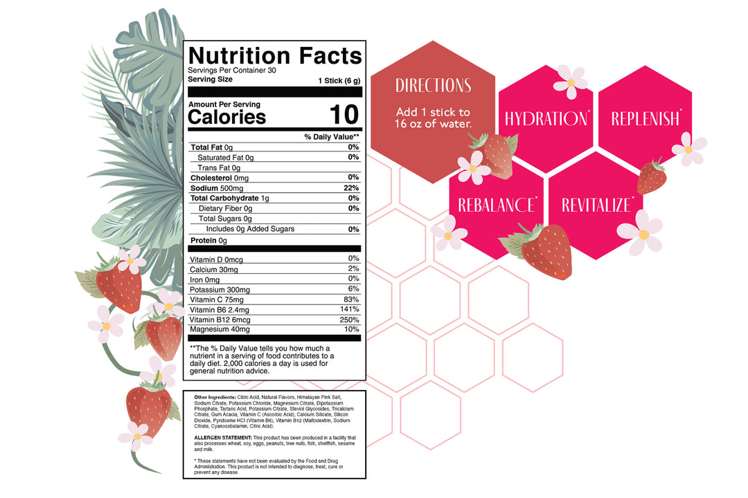 HydrateHER Electrolytes+